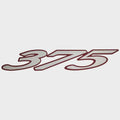 Cruisers Boat Model Decal Sticker V1943700 - 375 Express Silver Red