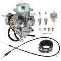 Carburetor for Bombardier Can-Am DS650 2000-2007 Carb Throttle Cable Intake Boot