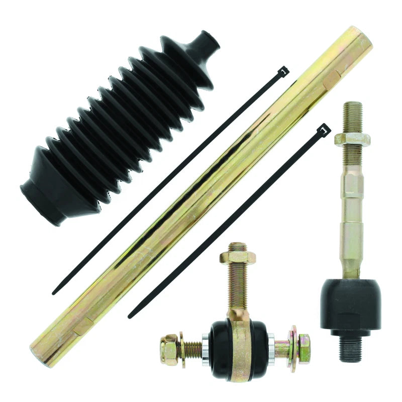 QuadBoss 13-18 Can-Am Maverick 1000R Steering Rack Tie Rod Assembly Kit - Right