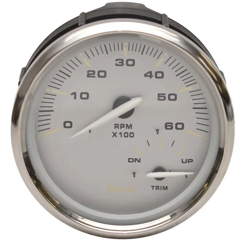Faria Boat Multi-Function Gauge GTC019C - Kronos Tachometer Trim 4 1/4 Inch