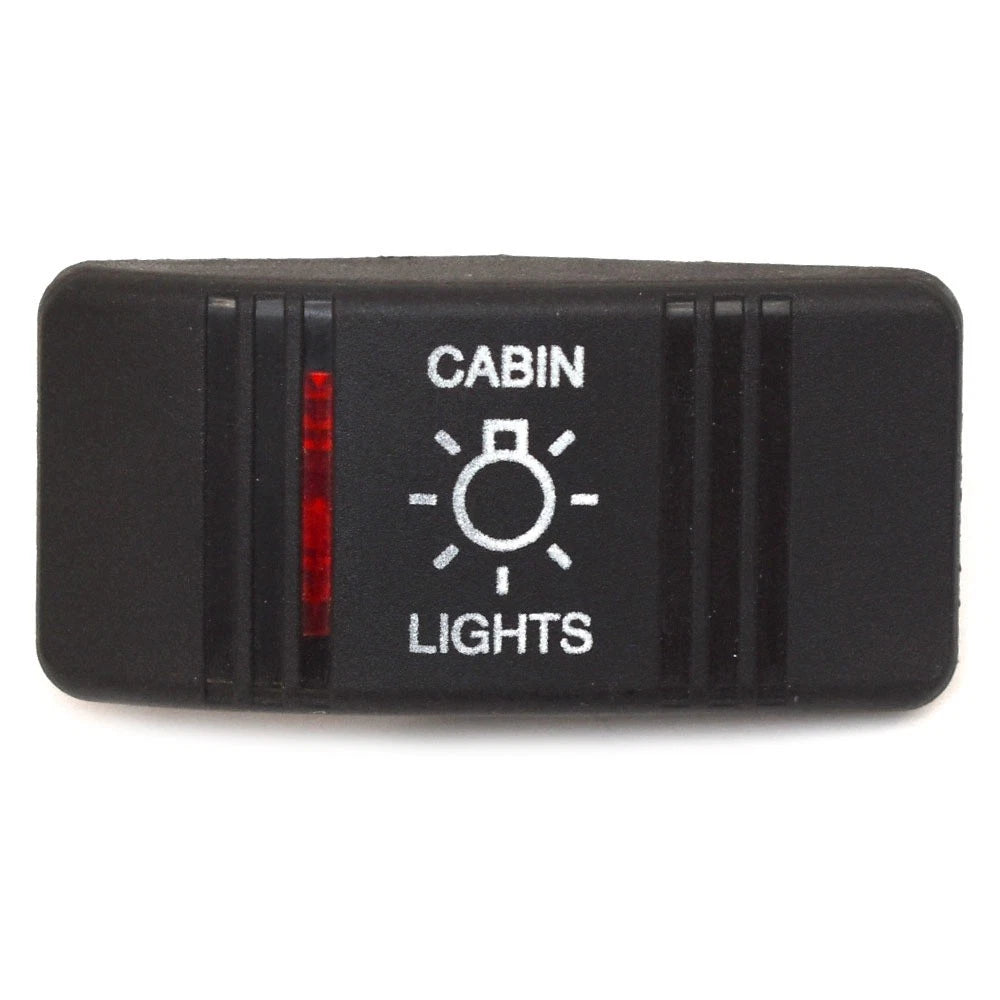 Carling Boat Contura III Rocker Switch Actuator - Cabin Lights Lighted