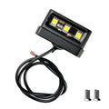 Rear License Plate Light for Motorcycle with Feature