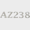 Cruisers Yachts Boat Raised Decal Sticker 100079 - AZ238 Silver