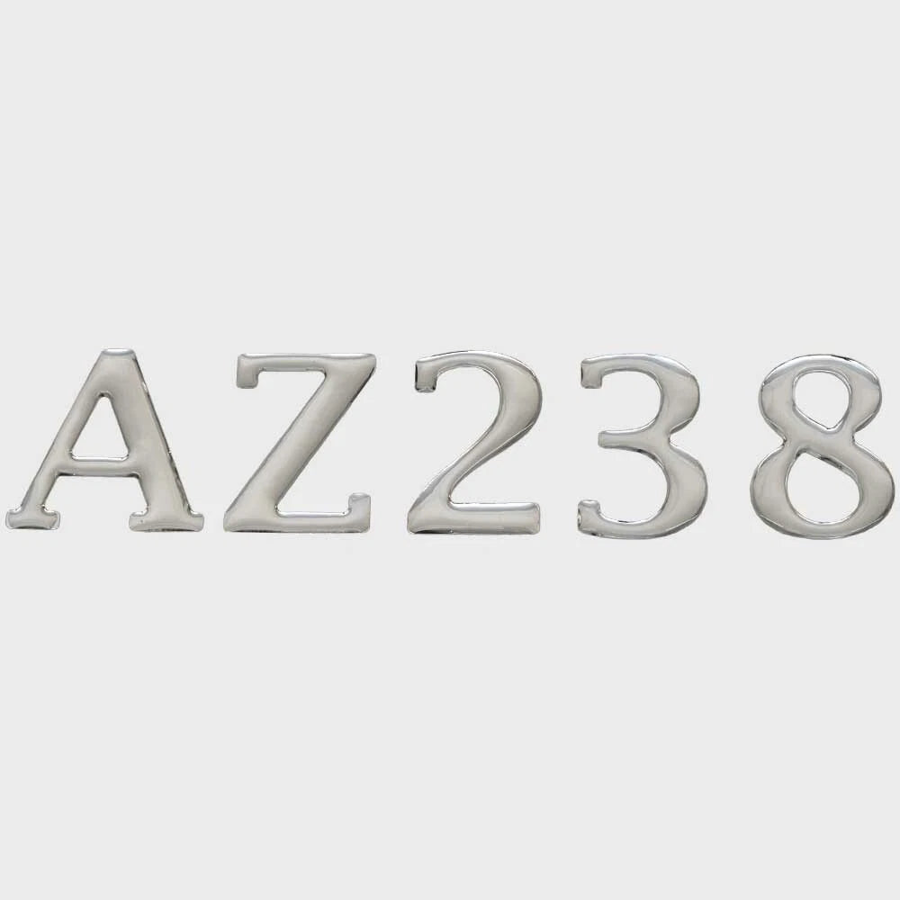 Cruisers Yachts Boat Raised Decal Sticker 100079 - AZ238 Silver