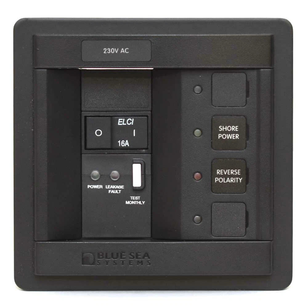 Blue Sea Systems Boat Breaker Panel 3602369 - 240 VDC 16A 50-60Hz