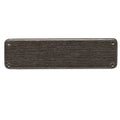 Boat Blank Dash Panel - 10 1/8 X 2 3/4 Inch Plastic Black Bronze