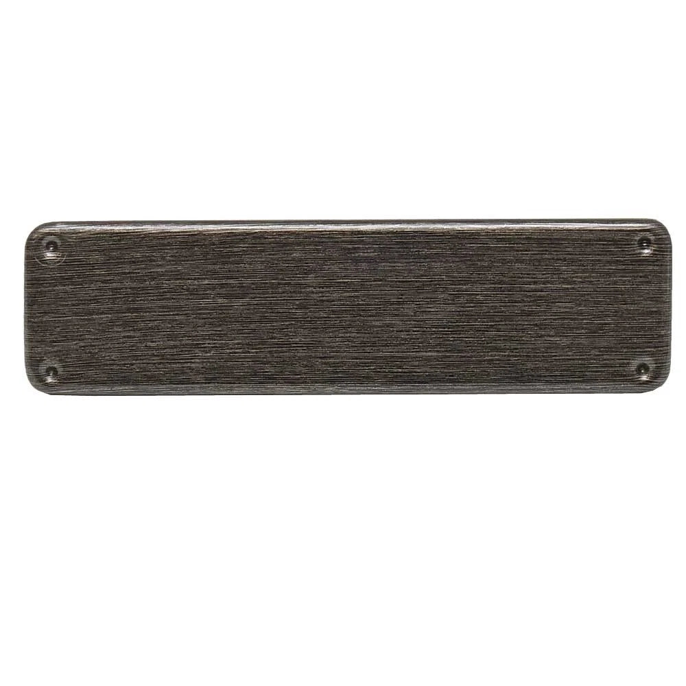 Boat Blank Dash Panel - 10 1/8 X 2 3/4 Inch Plastic Black Bronze