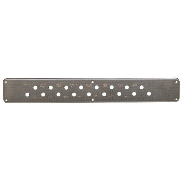 Rinker 230 Boat Blank Breaker Panel 206766CB - Gray Microweave