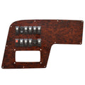 Regal Boat Rocker Switch Panel 958112 - Faux Woodgrain Aluminum