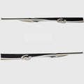 G3 Boat Graphic Decal - Black Beige Logo Sticker (set of 2)