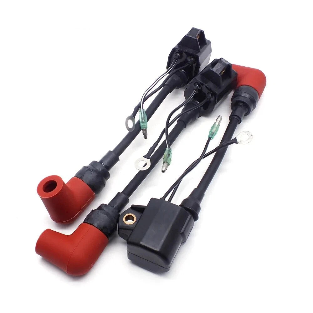 3 pcs/1 Set Ignition Coil Assembly 697-85570 for 2T 75HP Yamaha Outboard 6H2-85570-0