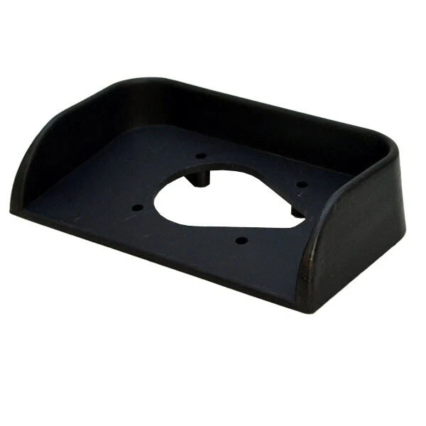Boat Fuel Fill Housing - 6 1/4 Inch Black Plastic
