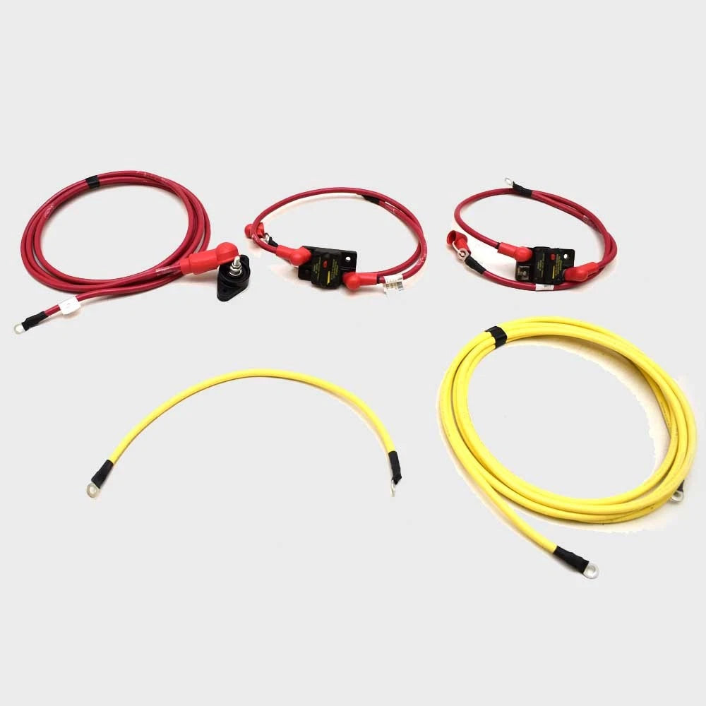 Rinker Boat Battery Cables 2230243 - Dual Console 80A 48V 4 AWG (5PC)