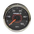 BRP Evinrude Boat Speedometer Gauge SG0013A - Icon 4 Inch Silver Black