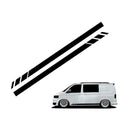 Side Stripes Stickers 2pcs Accessories Black Campervan for Transporter