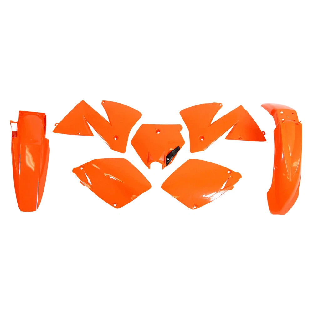 Rtech Plastics Kit for KTM OEM EXC-F 400-520 2000-2002 Orange
