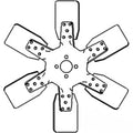 84355C1 6 Blade Fan Fits Case-IH Tractor Models 574 674 784 2500A +