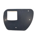 Ranger Boat Badge Panel Plate 7202137 - 8 Inch Plastic Black Gray