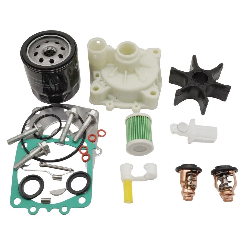 Maintenance Kit & Thermostat 18-3632 Fit Yamaha F200C F225B Engine