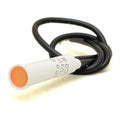 SOLICO Boat Dash Indicator Light - Orange Flush Mount 1/2 Inch LED