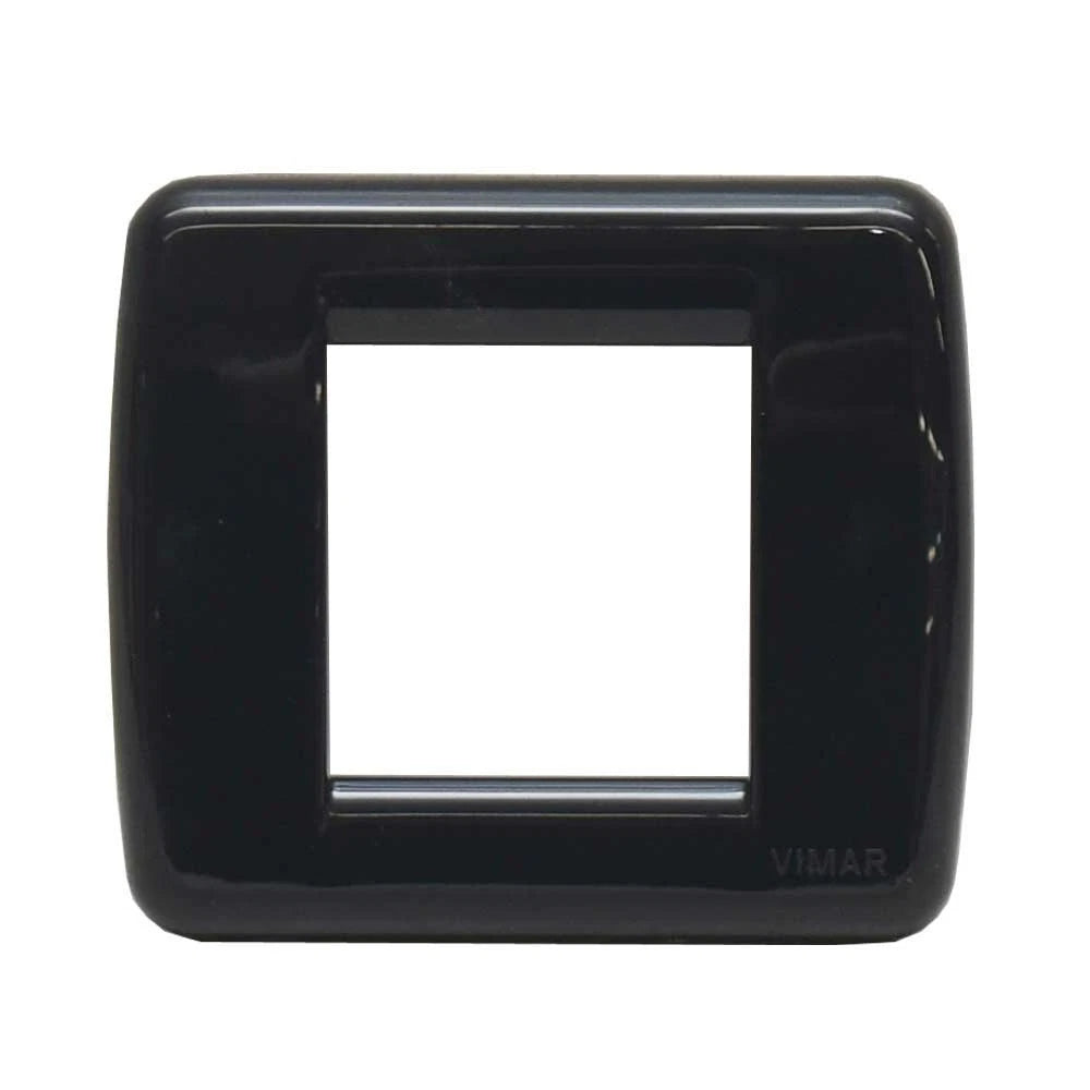 Vimar Boat Switch Bezel Plate 17098.15 - Graphite Gray 1-2 Module