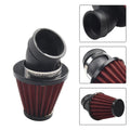 Easy to Install 48mm Bent Motorcycle Air Intake Filter for Scooter ATV