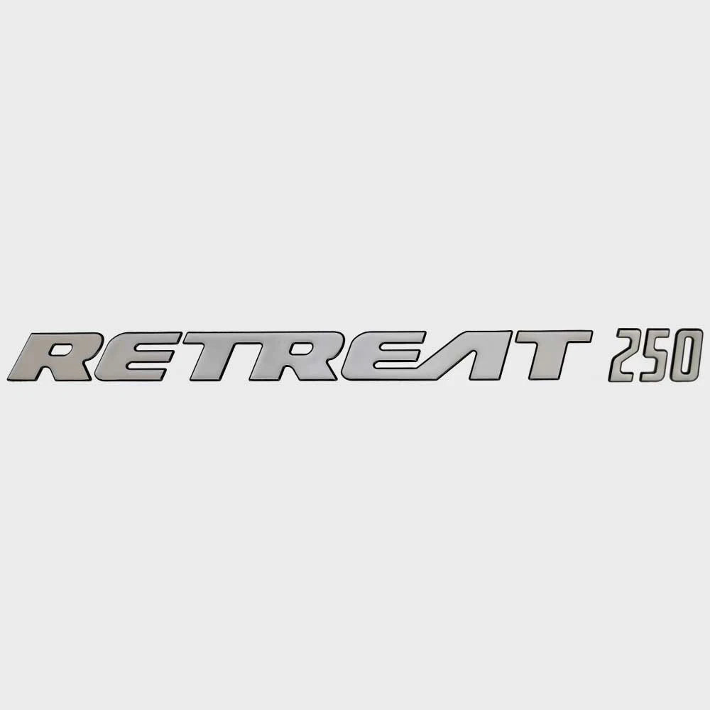 Lowe Boats Raised Emblem Model Decal 2257117 - Retreat 250 Sticker