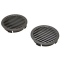ITC 4 1/4 INCH BLACK PLASTIC BOAT VENT COVERS (pair)