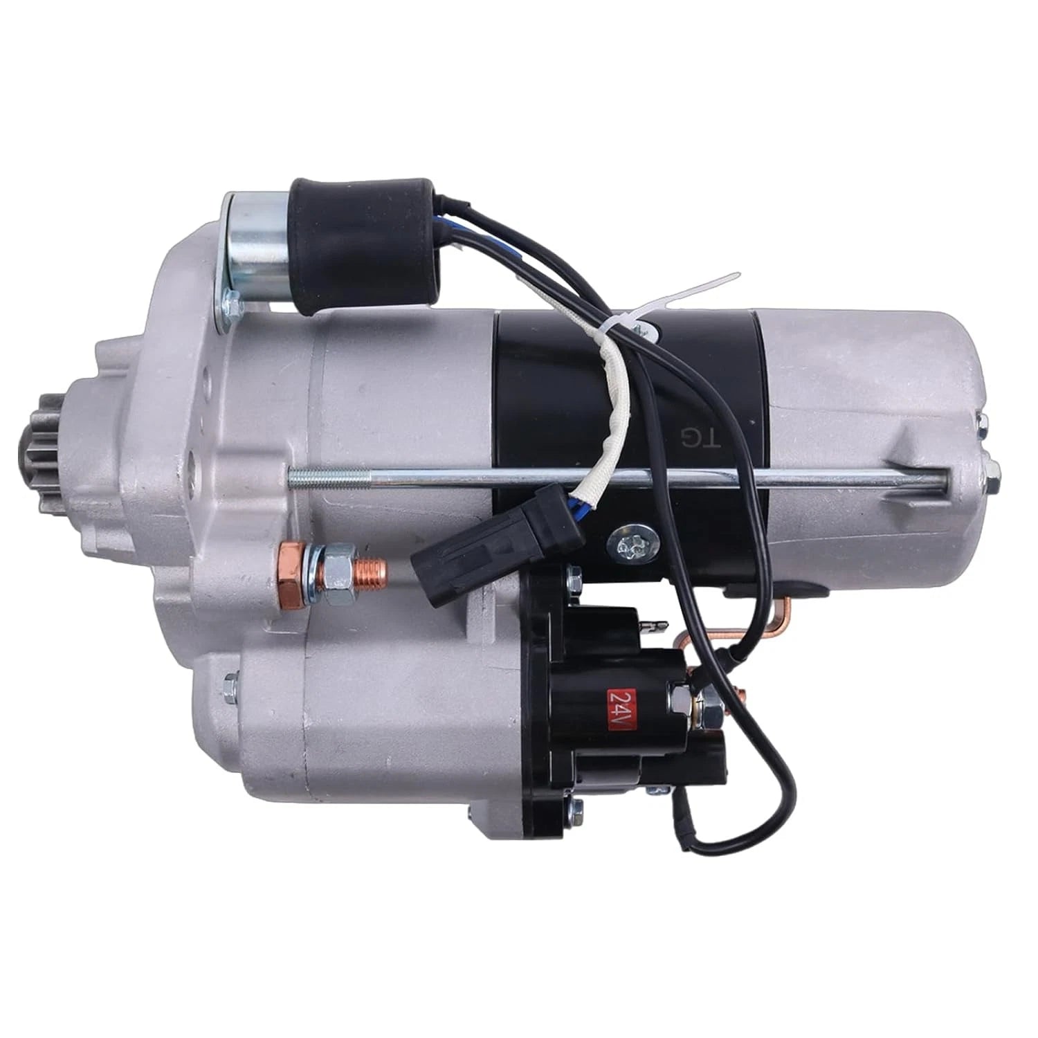 24V 10T Starter Motor 354-5671 for Caterpillar CAT Engine C6.6 Excavator 320D