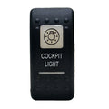 Carling Boat Contura II Rocker Switch Actuator - Cockpit Light