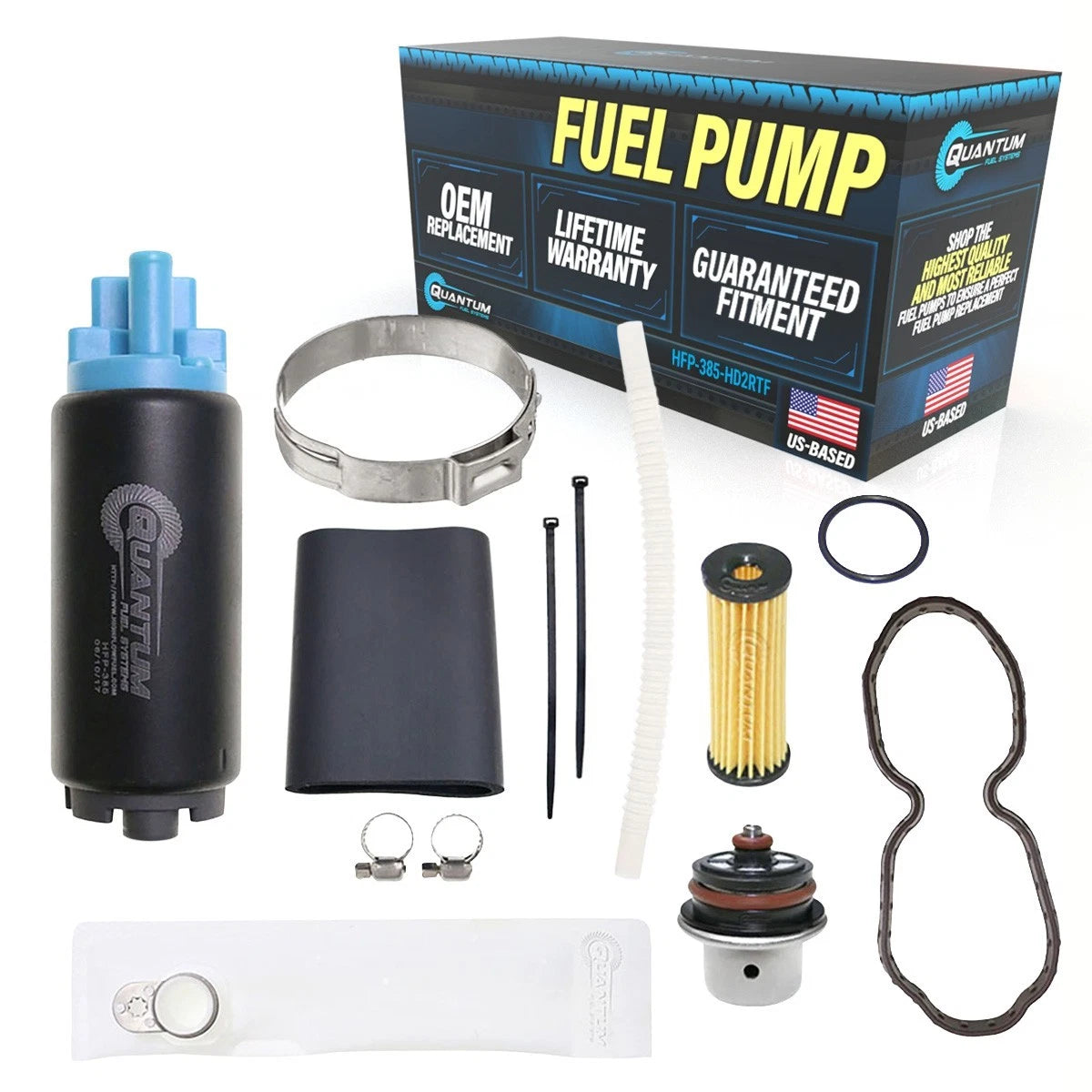 QFS EFI Fuel Pump +filter Kit 2007-20 Harley-Davidso N XL 1200/883 #75305-07A