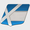 MasterCraft Boat Logo Decal Emblem Sticker - ProStar Raised Blue Silver
