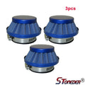 STONEDER 3x Racing 2 Stroke 44mm Air Filter for 47cc 49cc Engine Minimoto ATV