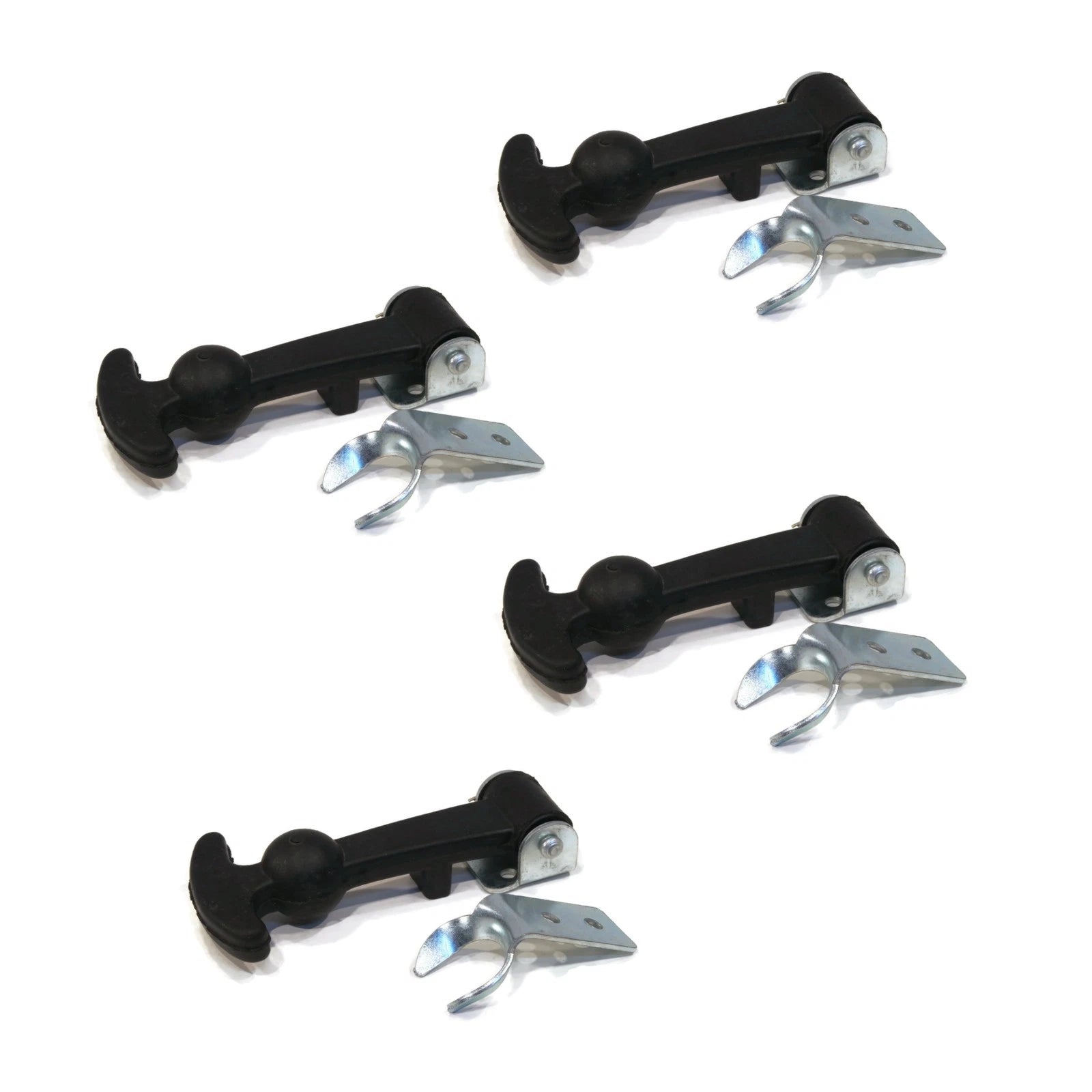 (pack of 4) Hood Hold Down Latch Kit for Yanmar & John Deere 194080-61810