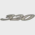Cruisers Boat Model Decal Sticker V1943200 - 320 Express Graphite