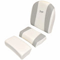 Ranger Boat Leaning Post Seat Cushions - Bay Series White Gray