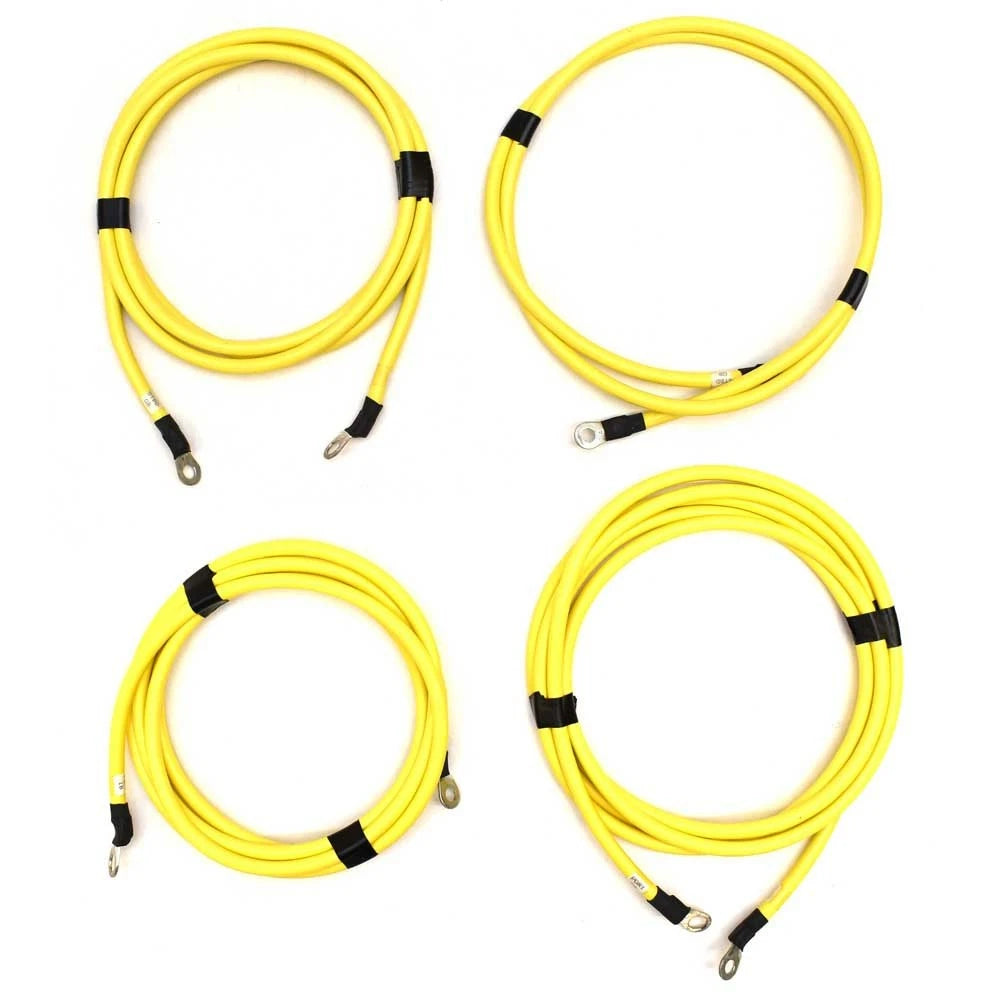 HCB Yachts Boat Marine Battery Cable HS16132113 - 4 AWG Wire (4PC)