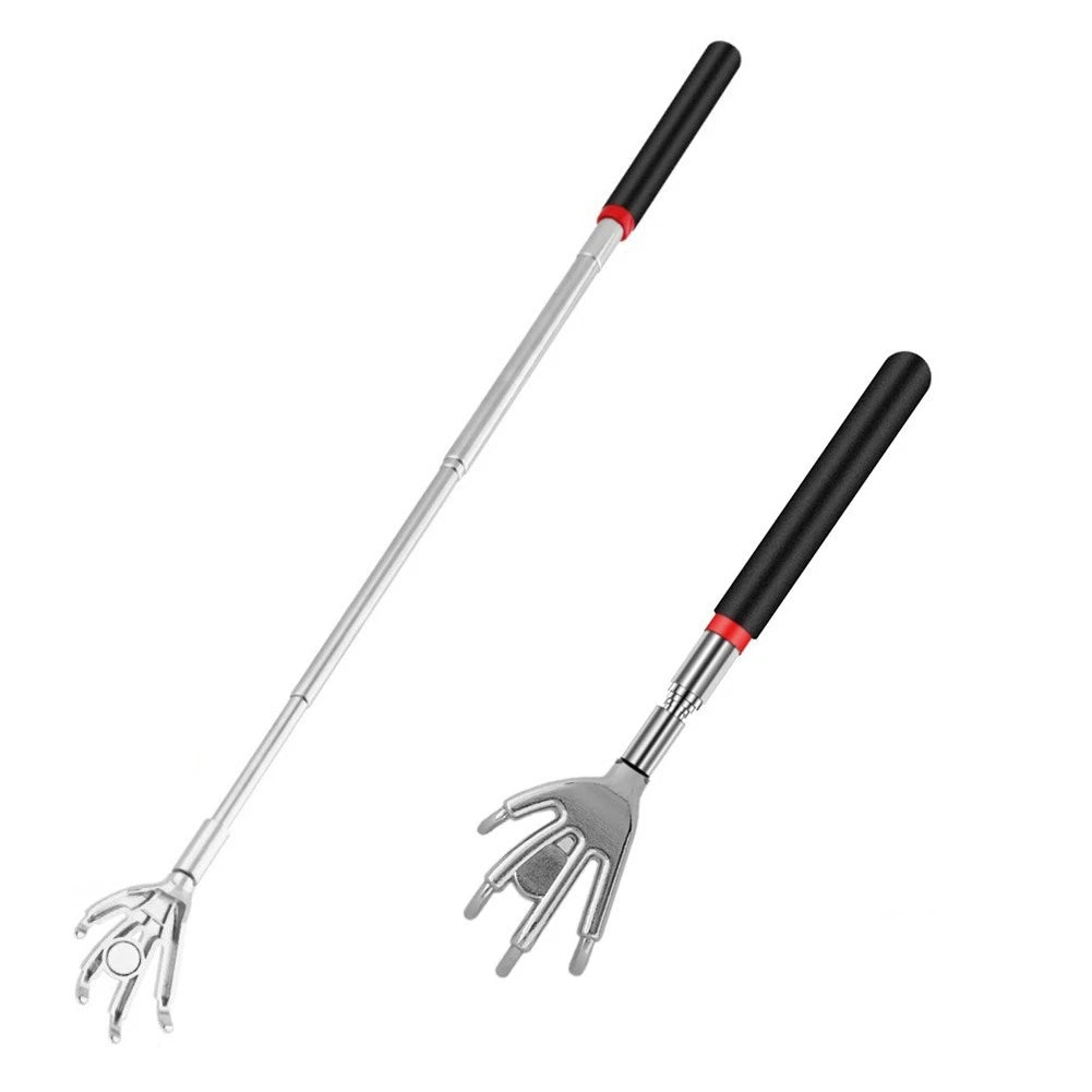 Adjustable Massage and Tickle Relief Back Extendable Telescoping Itch Tool