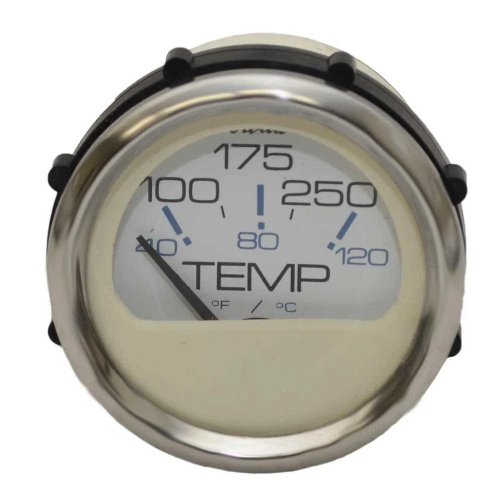 Faria Boat Temperature Gauge GP9172A - 2 Inch White