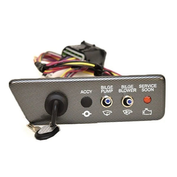 Mercury Boat Ignition Switch Panel 8M3003267 - 19 SPX - 21 SPX