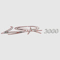 Larson Boat Raised Decal Sticker 8624-138-01 - LSR 2000 Emblem