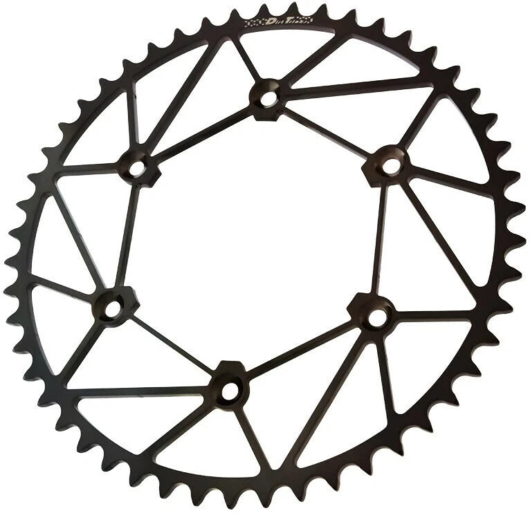 DIRT TRICKS KTM 65 SX Rear 48T Offroad Sprocket - Black Chromoly, Fits 1998-2007