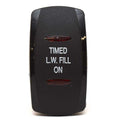 Carling Boat Rocker Switch - Livewell Fill On/Off/On 12V - 20A