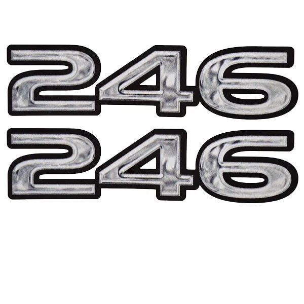 Rinker Boat Brand Decal - 246 Stickers (pair)