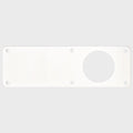 Blue Wave Boat Mounting Plate 112968 - 3 7/8 X 12 Inch Stainless Steel