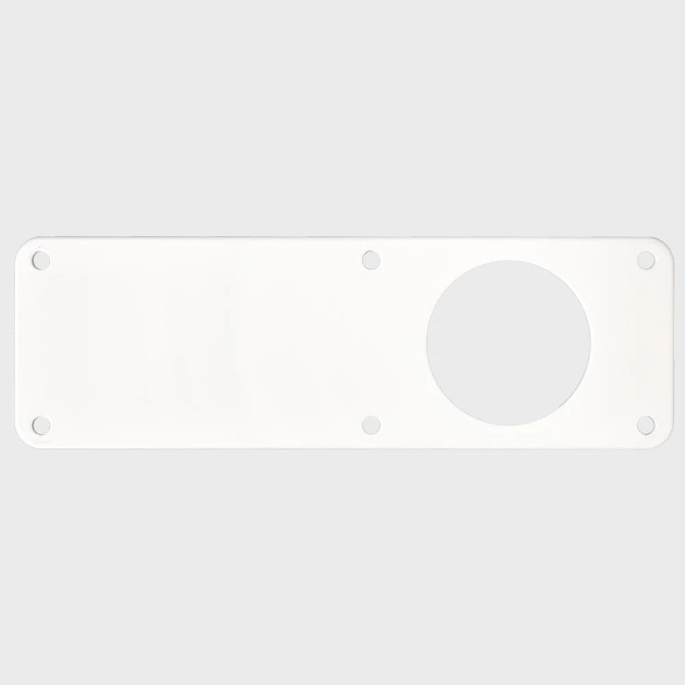 Blue Wave Boat Mounting Plate 112968 - 3 7/8 X 12 Inch Stainless Steel