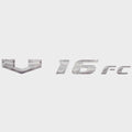 G3 Boat Model Decal 73405017 - V16 FC 18 3/8 X 2 Inch Silver 2013