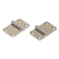 Boat Hatch Hinges - 2 1/4 X 1 5/8 Inch Stainless Steel (pair)