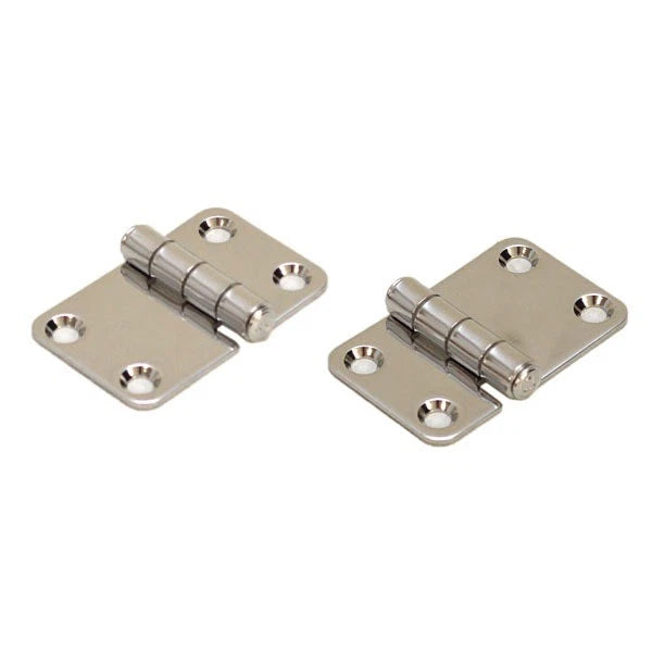 Boat Hatch Hinges - 2 1/4 X 1 5/8 Inch Stainless Steel (pair)