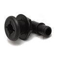 Boat Thru Hull Fitting - 3/4 Inch Plastic 90 Degree